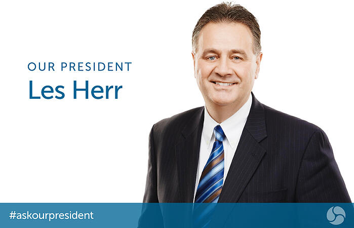 Our President - Les Herr