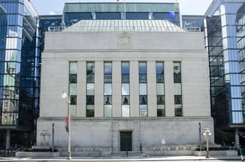 Édifice de la Banque du Canada.