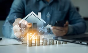 Increase in real estate prices worldwide.