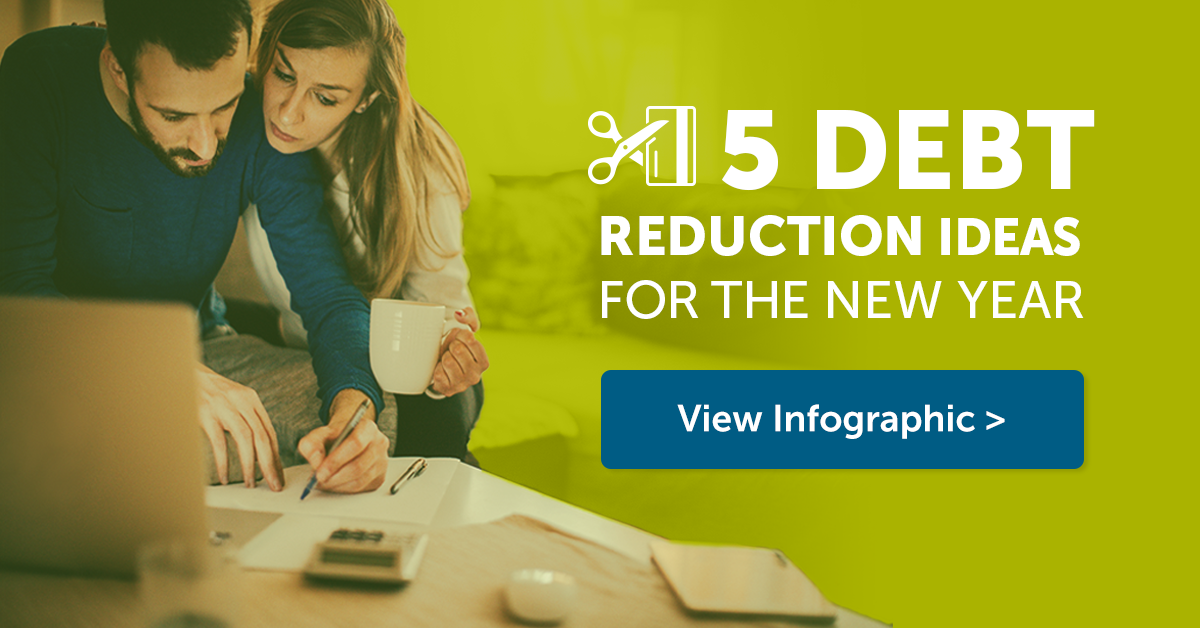 5 Debt reduction ideas for the new year